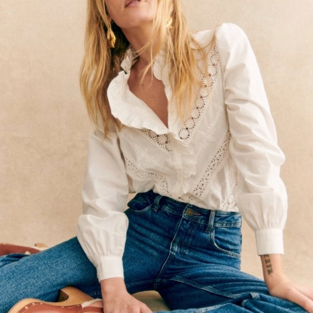 NWT Sezane Lou Shirt US 14 (46)